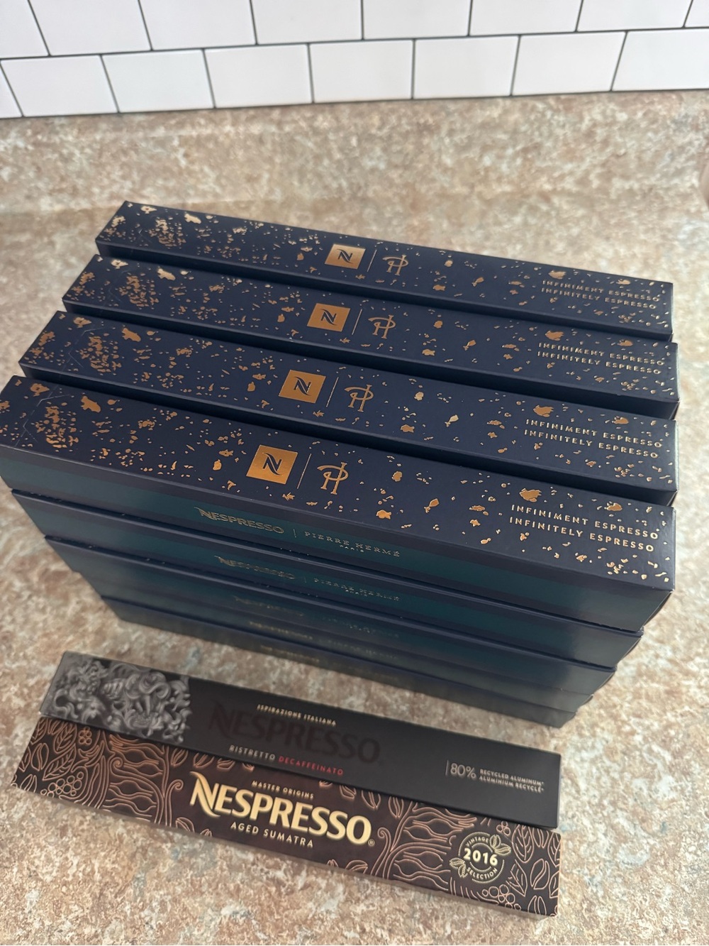 Nespresso Pierre Hermé Infiniment Espresso - 20 sleeves - Picture 3 of 8